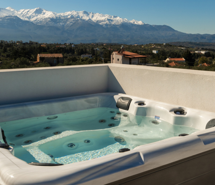 Luxurious Villa Jacuzzi In Crete