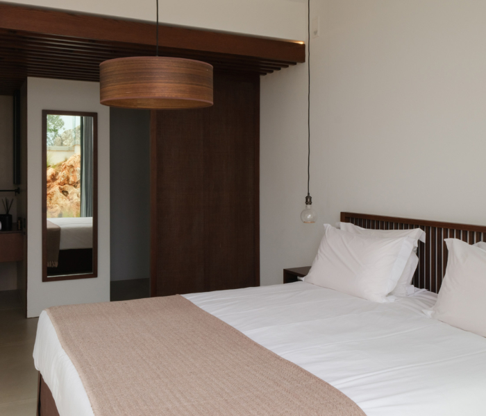 Chambre Design Villa Luxe Grece