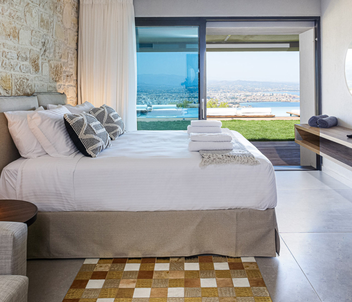 Chambre Villa Luxe Crete Grece