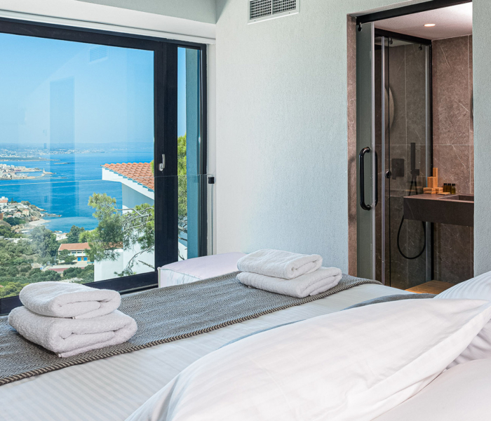 Chambre Villa Luxe Vacances Grece