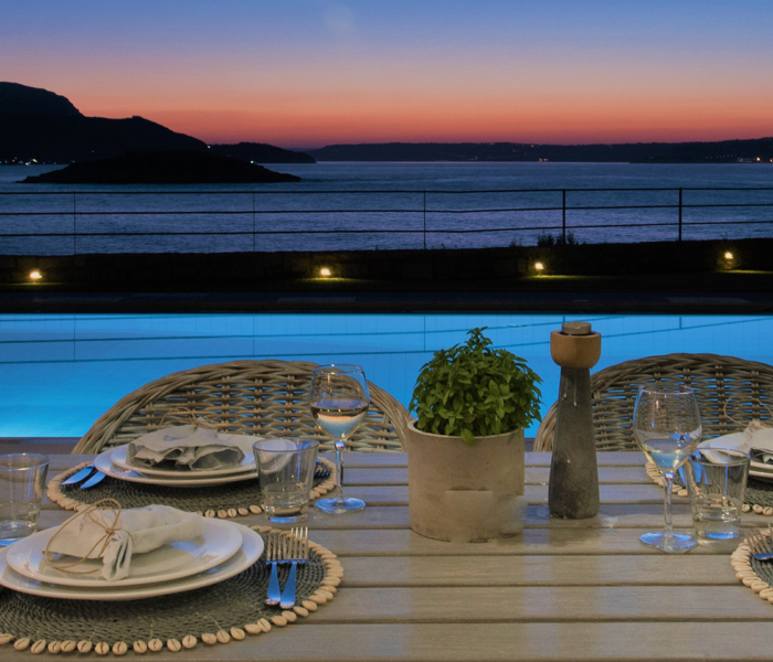 Couche Soleil Villa De Luxe Crete Ile Grece