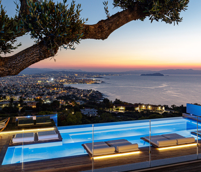 Couhe De Soleil Vue Mer Villa Luxe Crete