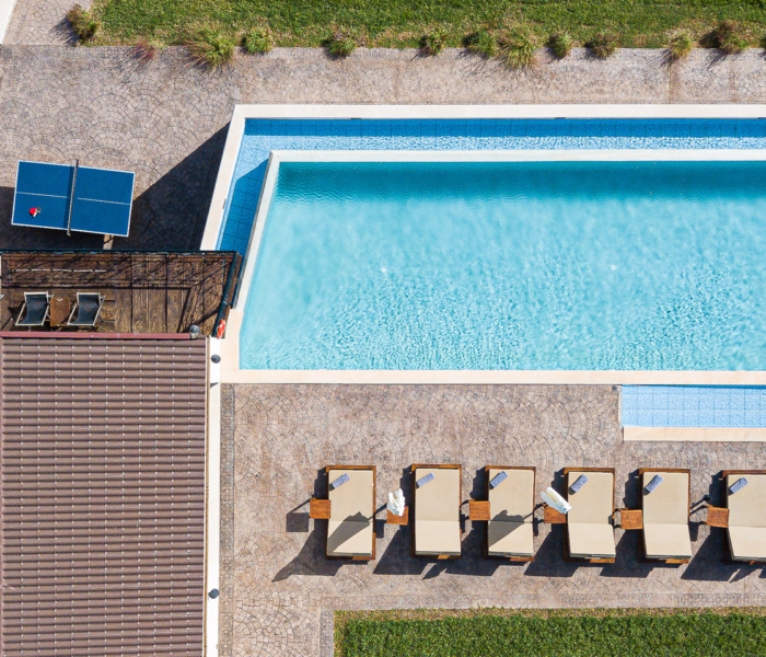 Drone Location Villa Luxe Crete Grece