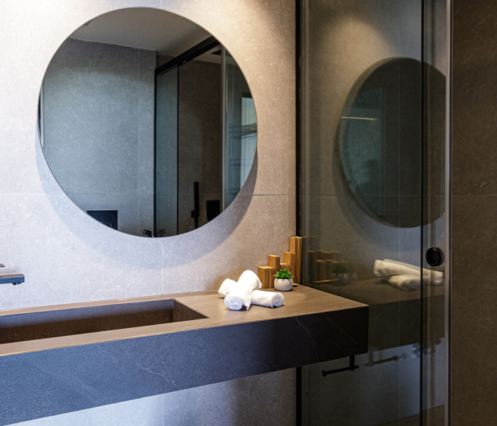 Salle Bain Villa Luxe Vacances Grece