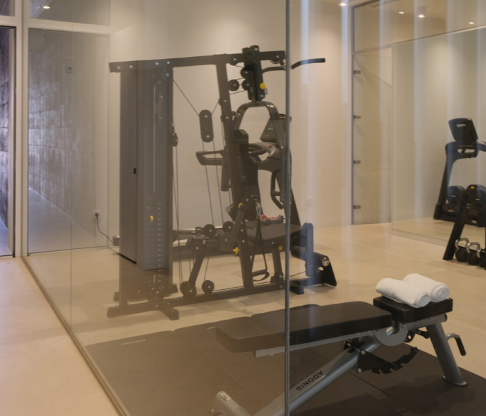 Salle De Sport Villa Luxe Crete