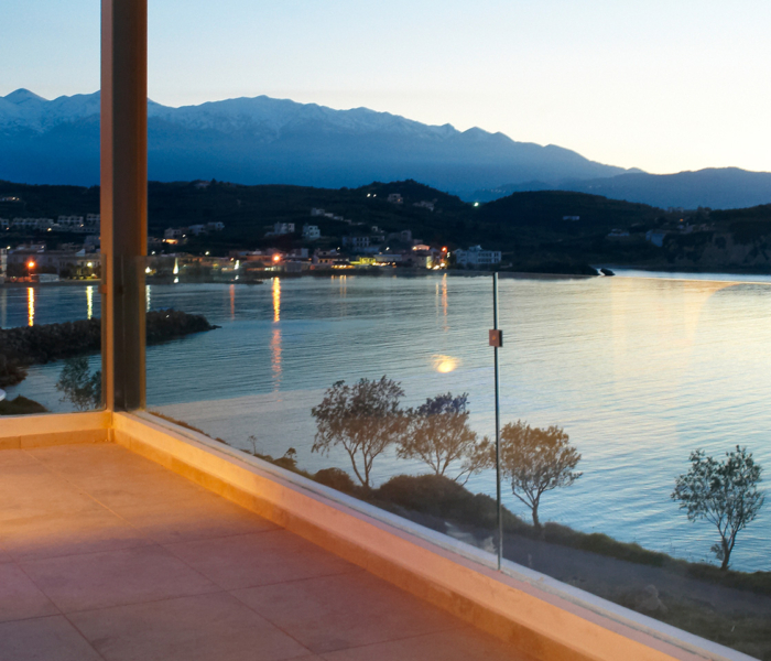 Terrasse Villa Vacances Crete