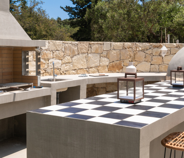 Barbecue Villa Luxe Crete Xirosterni
