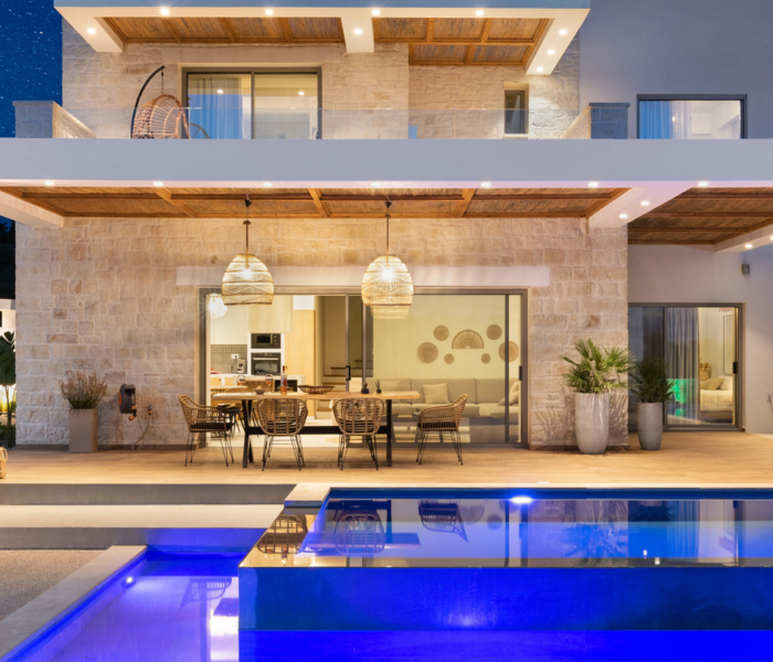 Nuit Villa De Luxe Crete Xirosterni