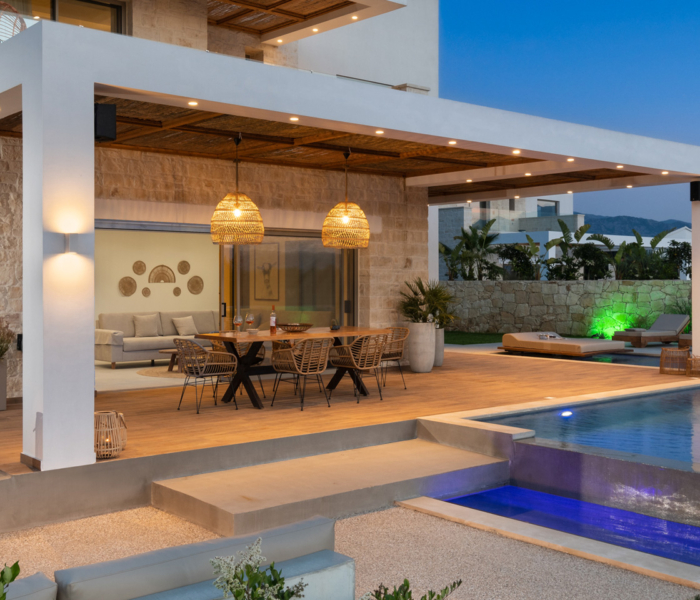 Nuit Villa Luxe Crete Xirosterni