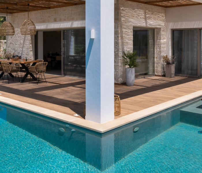 Piscine Villa Luxe Crete Xirosterni