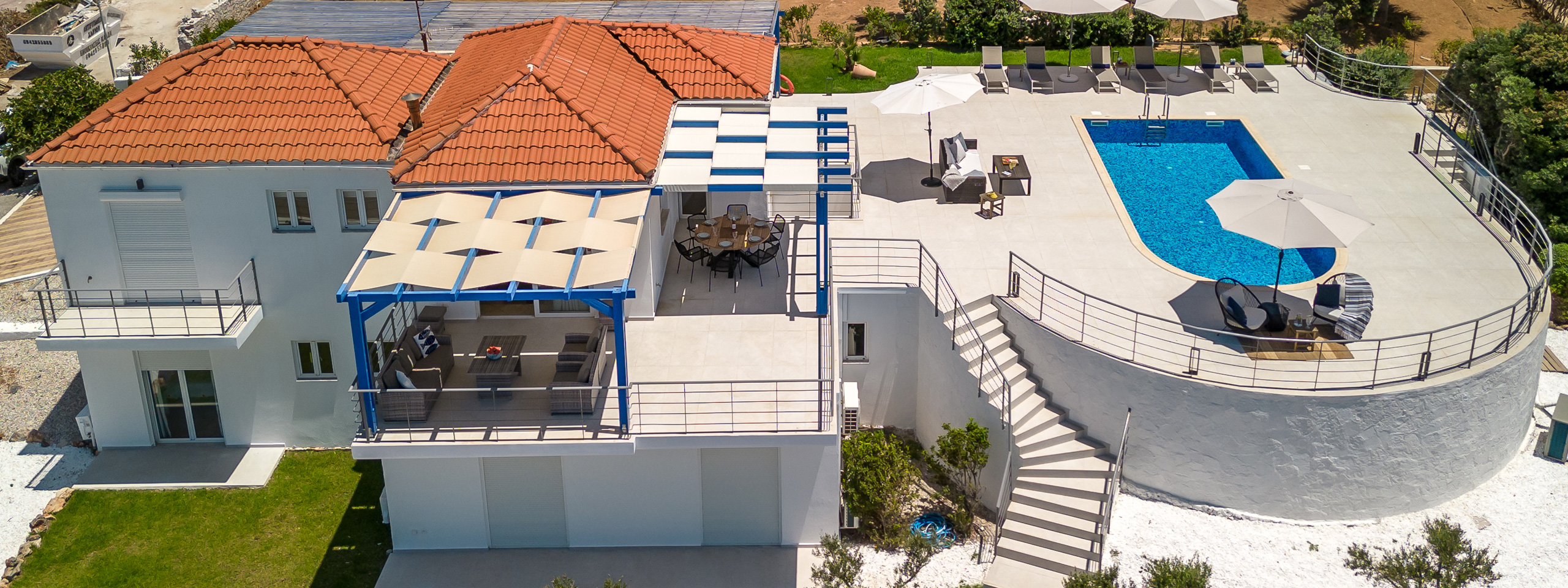 Villa Prestige Piscine Crete Grece